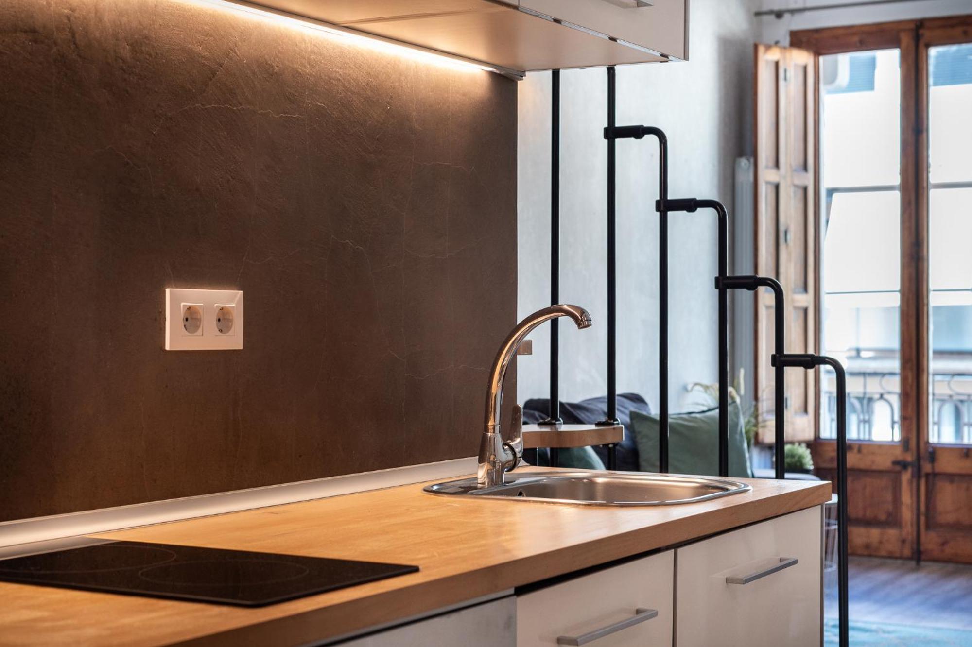 Beautiful Renovated Loft Minutes From The Beach Barcelona Exterior photo