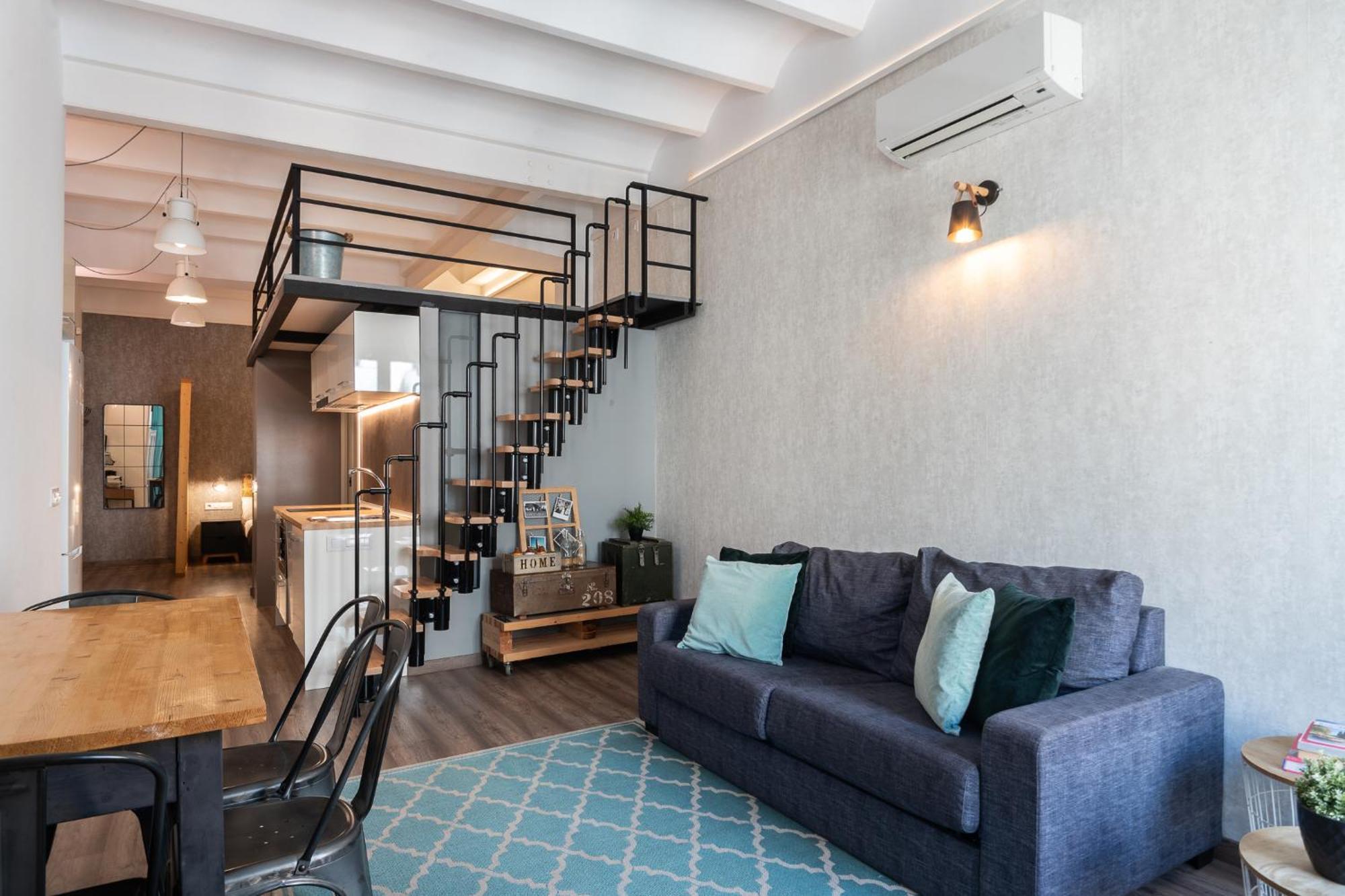 Beautiful Renovated Loft Minutes From The Beach Barcelona Exterior photo